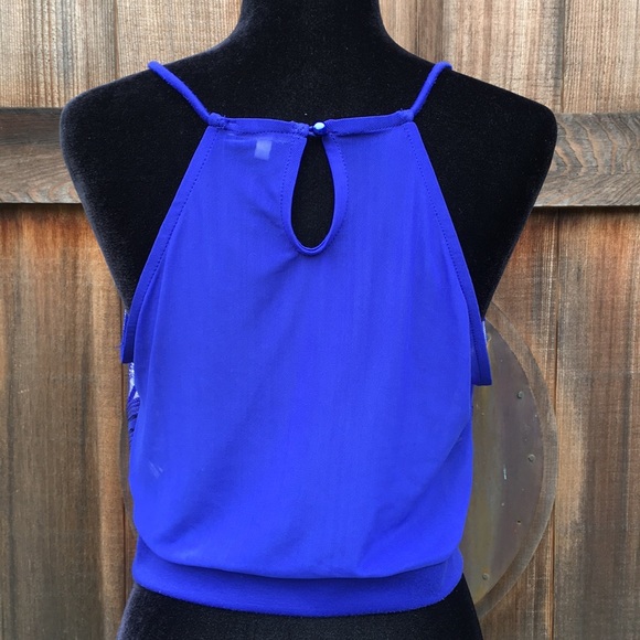 3/$20 Charlotte Russe Lace and Mesh Top - Picture 4 of 6